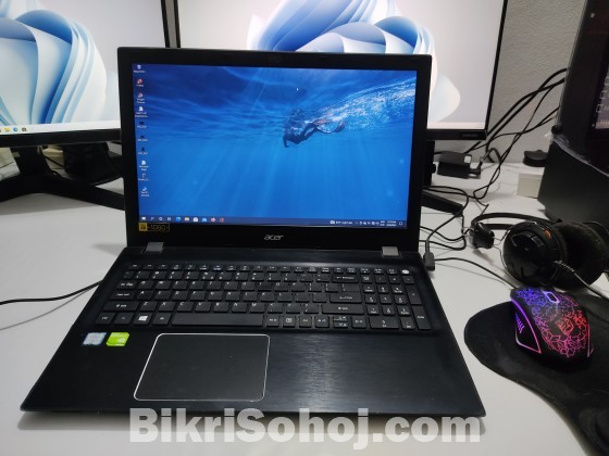 Acer gaming laptop with Nvidia 4gb graphics card